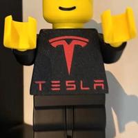 Omino Lego XXL 20cm Tesla