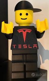 Omino Lego XXL 20cm Tesla