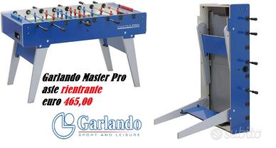 Calcio Balilla Garlando Master Pro nuovi