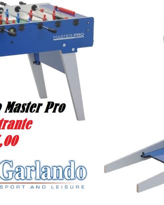 Calcio Balilla Garlando Master Pro nuovi
