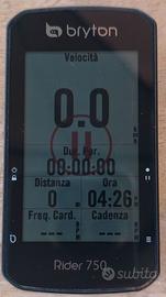 Ciclocomputer Bryton Rider 750 gps