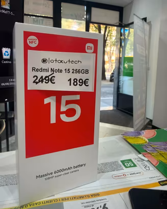 REDMI NOTE 15 256GB PROMO NUOVO
