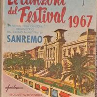 Libretto le canzoni del festival 1967