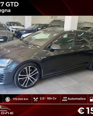 VW GOLF 7 GTD 2.0 TDI DSG 5p. FINANZIABILE