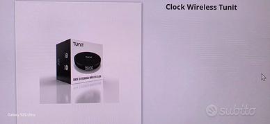 Base di Ricarica Wireless TUNIT Nero con cover