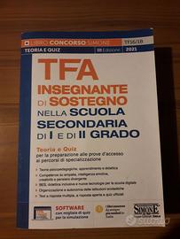 Libro concorso scuola Simone tfa sostegno