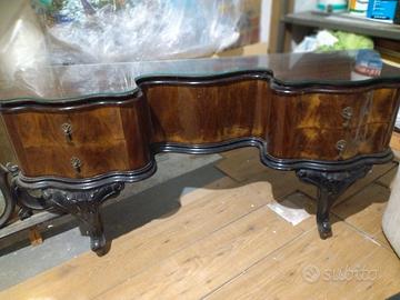 mobile con specchiera vintage