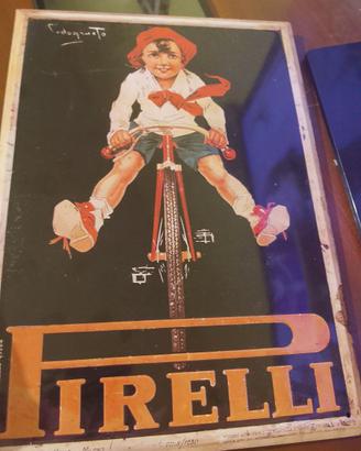 Targa pubblicitaria Pirelli