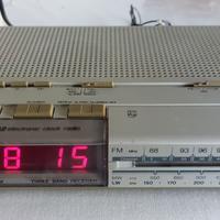 Radio Sveglia Philips D3052 Vintage Argento