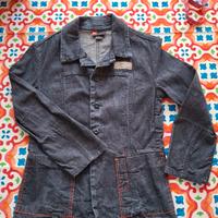 Giacca jeans Diesel Vintage originale denim scuro 