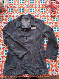 Giacca jeans Diesel Vintage originale denim scuro 