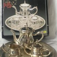 mini set coffe placato  in argento  Silver pladeBe