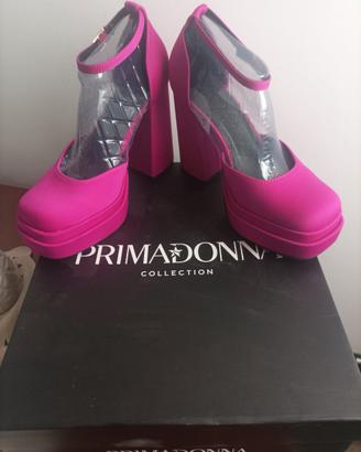 Scarpe con tacco alto e plateau