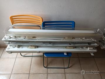 Set Plafoniere con tubi luci