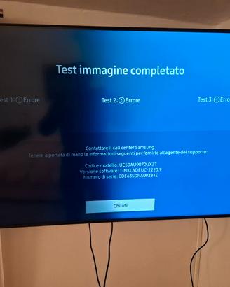 Tv samsung 50 pollici con problemi