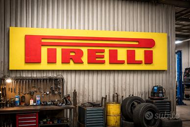 insegna XXL PIRELLI gommista 3 metri  anni 90