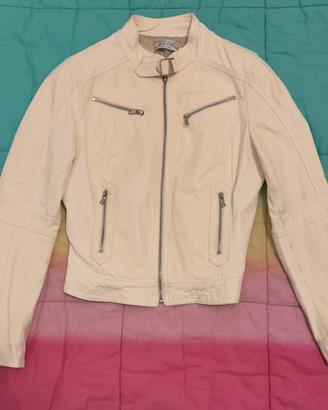 Giacca donna in vera pelle lavorazione artigianale