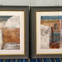 Stampe incorniciate firmate Fulvio Dot 4 pezzi