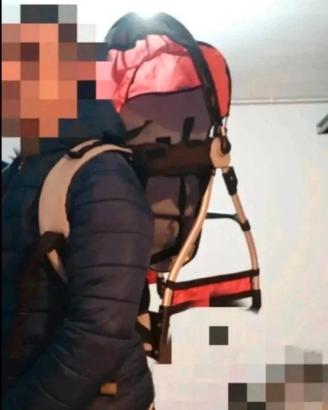 seggiolino a spalla chcico porta bimbi