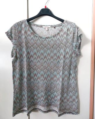 Maglia leggera Esprit fantasia zig-zag xl
