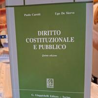 libro di diritto costituz e pubblico