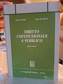 libro di diritto costituz e pubblico