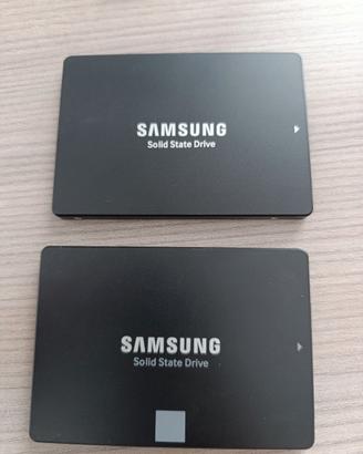 SSD Samsung 650 e Samsung 850 EVO da 120 GB