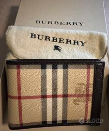 Portafoglio uomo Burberry nuovo