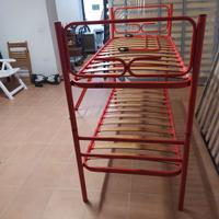Letto a castello a doghe euro 80