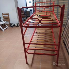 Letto a castello a doghe euro 80
