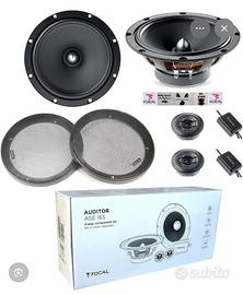 Kit casse auto a 2 vie separate focal con scatolo