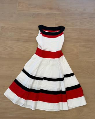 Vestito elegante a righe