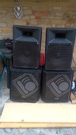 casse più subwoofer 