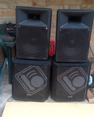 casse più subwoofer 