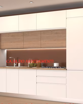 Cucina moderna lineare L.360 cm pronta consegna