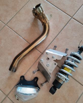 pezzi Triumph Street Triple e fanale Speed Triple