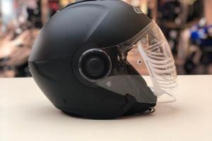 Casco jet i40 semi flat black