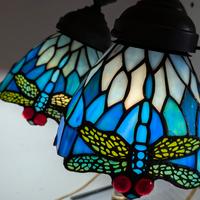 Lampade da comodino Tiffany. coppia
