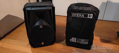 Casse Amplificate dB Tecnologies mod. Opera 410 d 