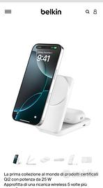 Caricatore wireless 25 watt come nuovo
