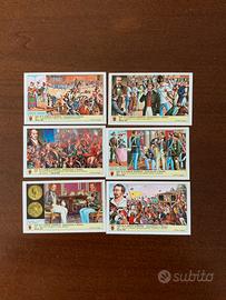 FIGURINE LAVAZZA 6 SERIE VERAMENTE BELLE