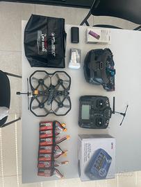 Kit completo fpv drone goggles radio