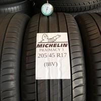 205/45 R17 (88V)x4 Michelin primacy3 con 80%
