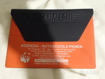 PORTA DOCUMENTI AUTO MOTO LIBRETTO CARTA CIRCOLAZI