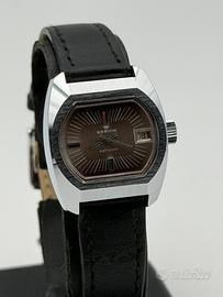 berios watch vintage new nos brown 25mm