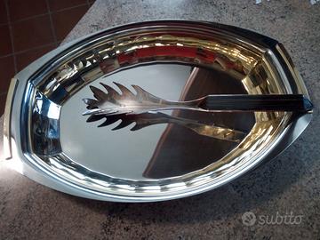 Spaghettiera elegante Inox e OroZecchino + Mestolo