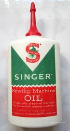 Antico SINGER OIL vintage Sewing Machine no olio