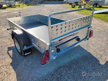 CARRELLO RIMORCHIO CRESCI PT6C CON RAMPA SALITA