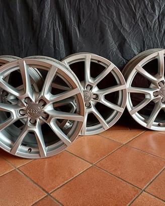 4 cerchi lega audi originali 18" x235
