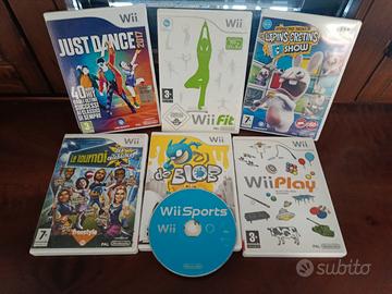 lotto 7 giochi Nintendo wii